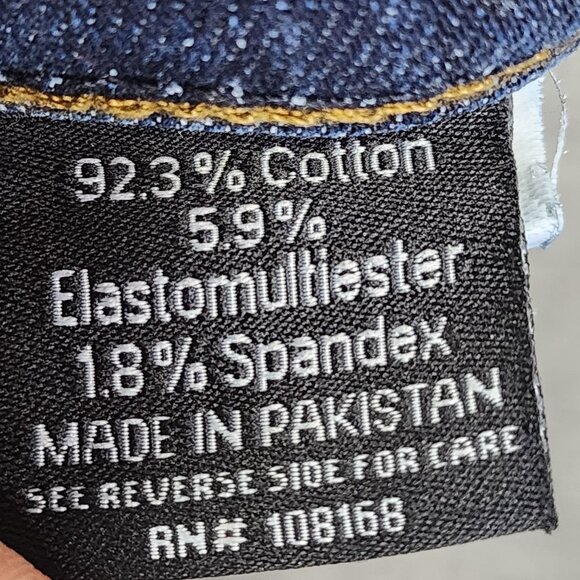 Mens RSQ Denim Blue Jeans London Skinny Distressed Cotton Blend Size 32X32 - Picture 4 of 10